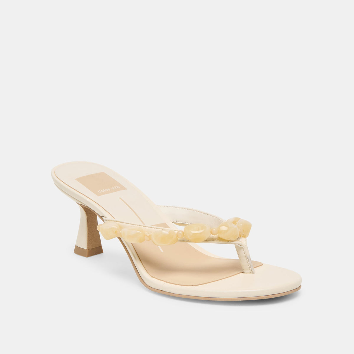 Daksie Off White Leather Heels | Dolce Vita Hot Sale