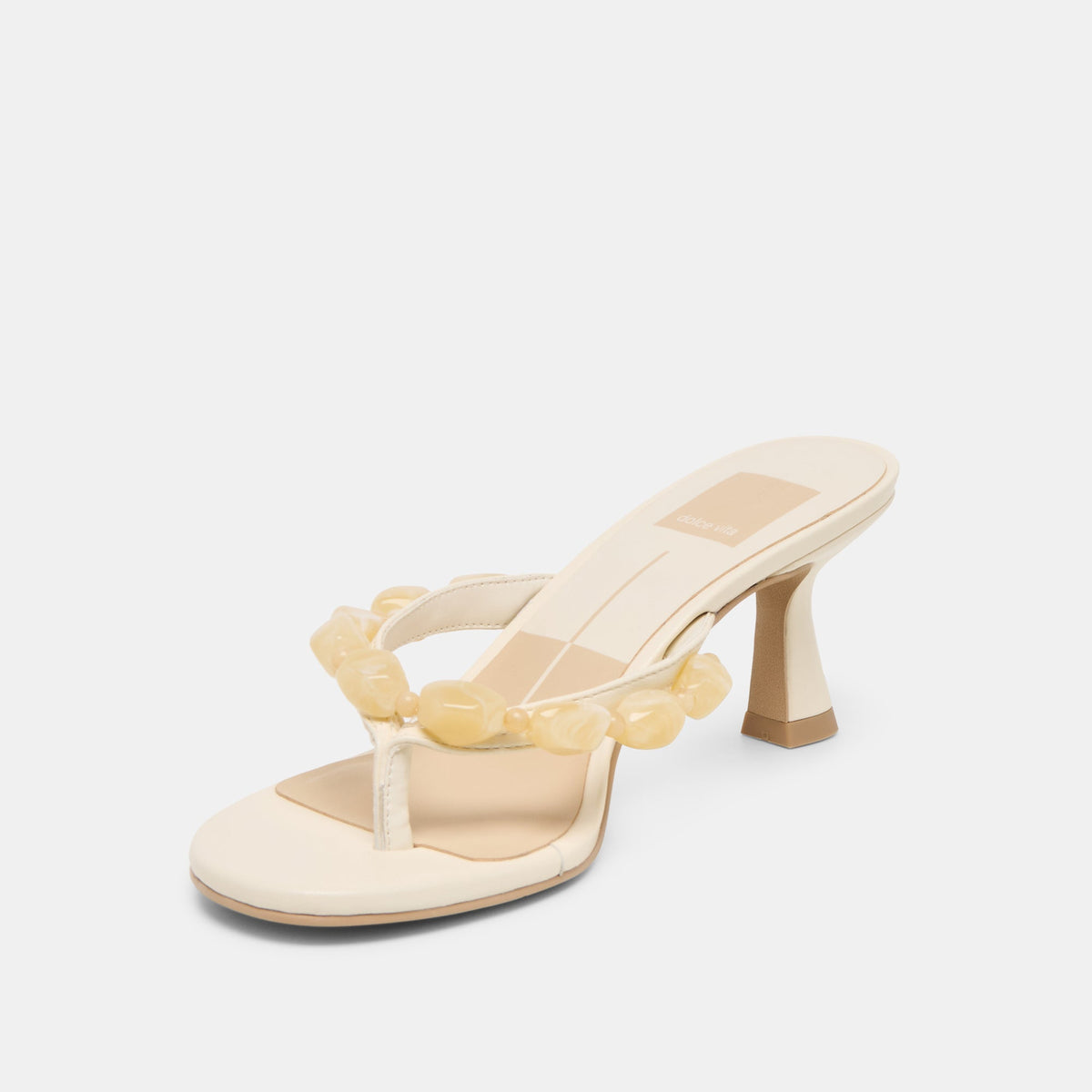 Daksie Off White Leather Heels | Dolce Vita Hot Sale