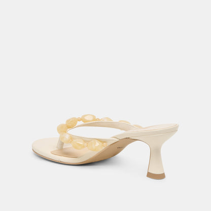 Daksie Off White Leather Heels | Dolce Vita Hot Sale