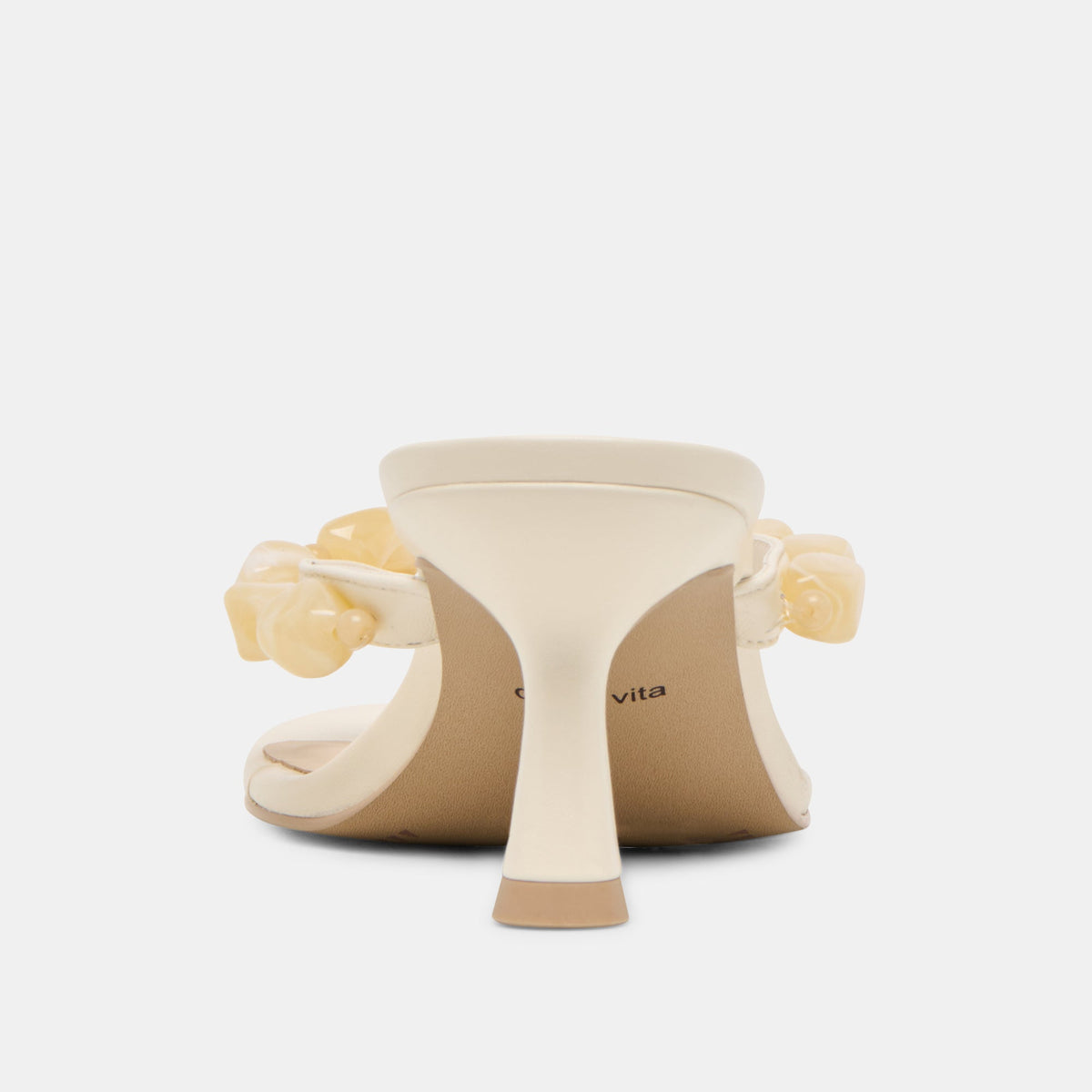 Daksie Off White Leather Heels | Dolce Vita Hot Sale