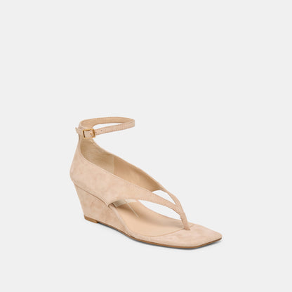 Quinny Bamboo Suede Wedges | Dolce Vita Trusted