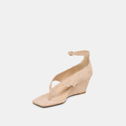 Quinny Bamboo Suede Wedges | Dolce Vita Trusted
