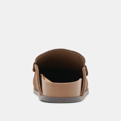 Jodero Dk Brown Suede Flats | Dolce Vita Popular
