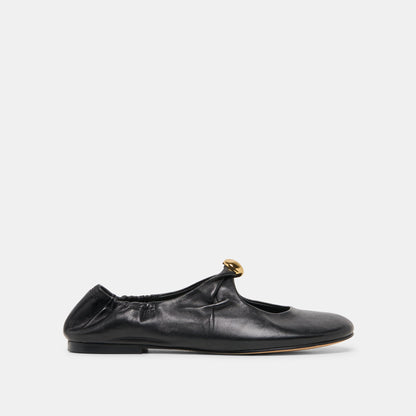 Cornel Black Leather Flats | Dolce Vita Best Seller
