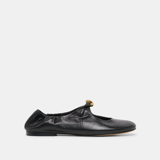 Cornel Black Leather Flats | Dolce Vita Best Seller