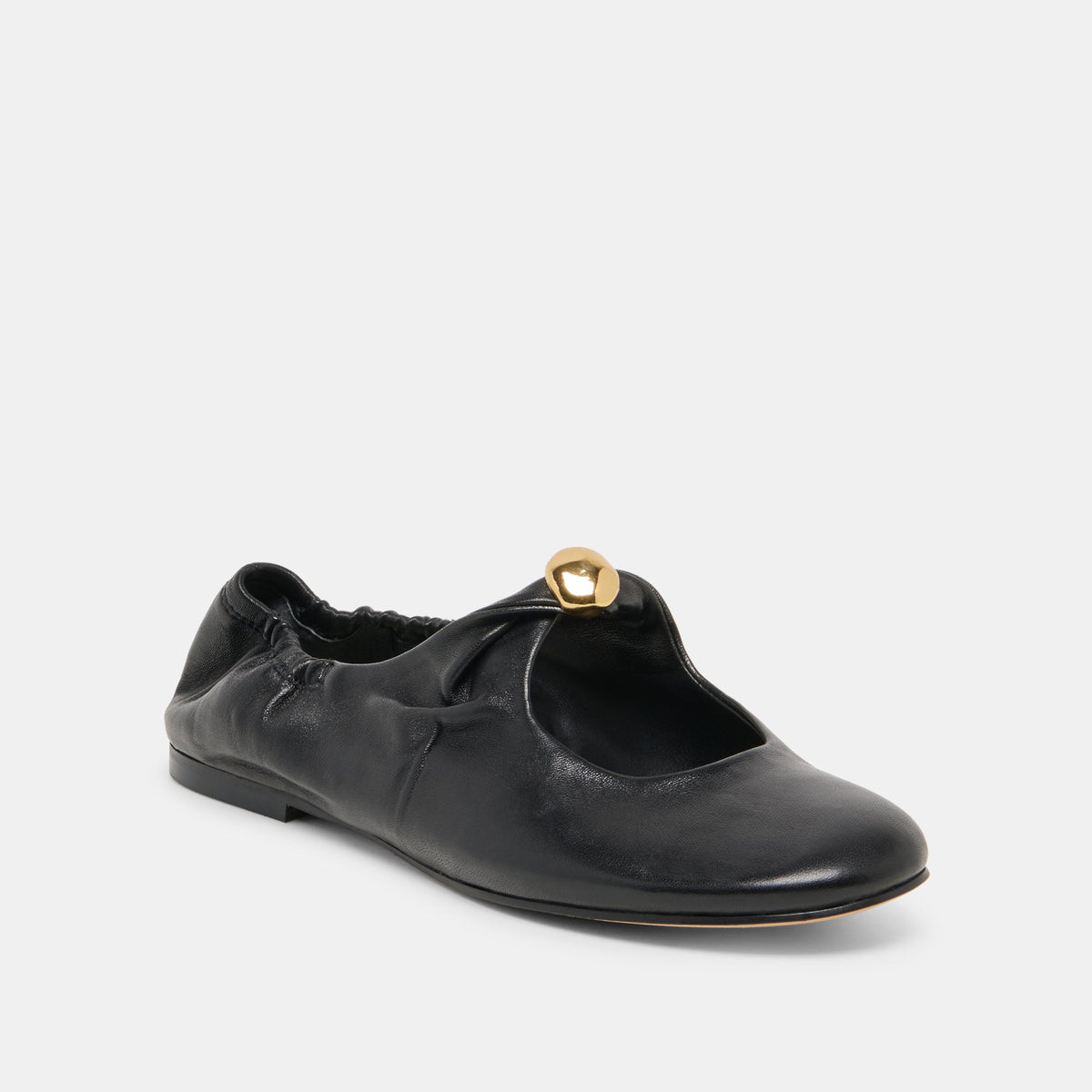 Cornel Black Leather Flats | Dolce Vita Best Seller