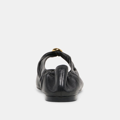 Cornel Black Leather Flats | Dolce Vita Best Seller