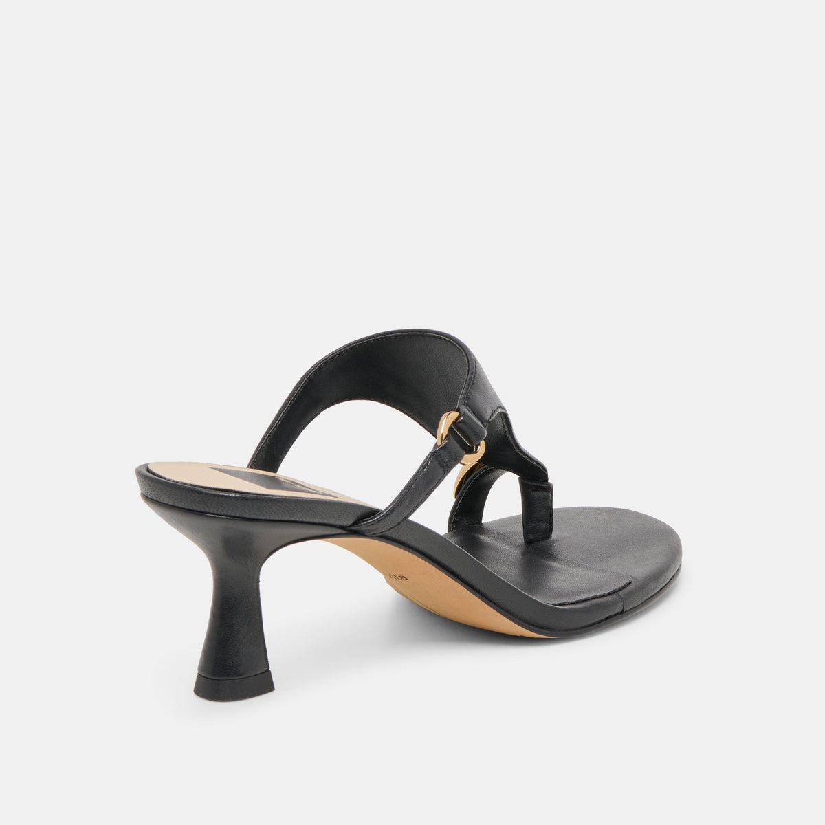 Derrel Black Leather Heels | Dolce Vita Signature