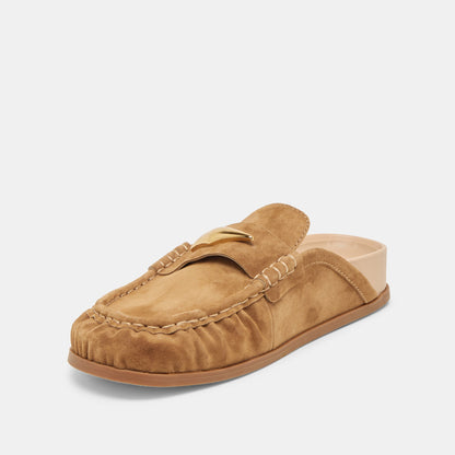 Jodero Lt Brown Suede Flats | Dolce Vita Trusted