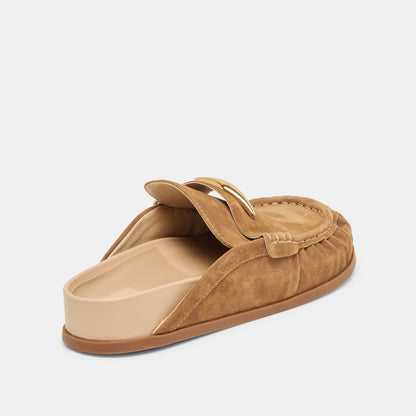Jodero Lt Brown Suede Flats | Dolce Vita Trusted