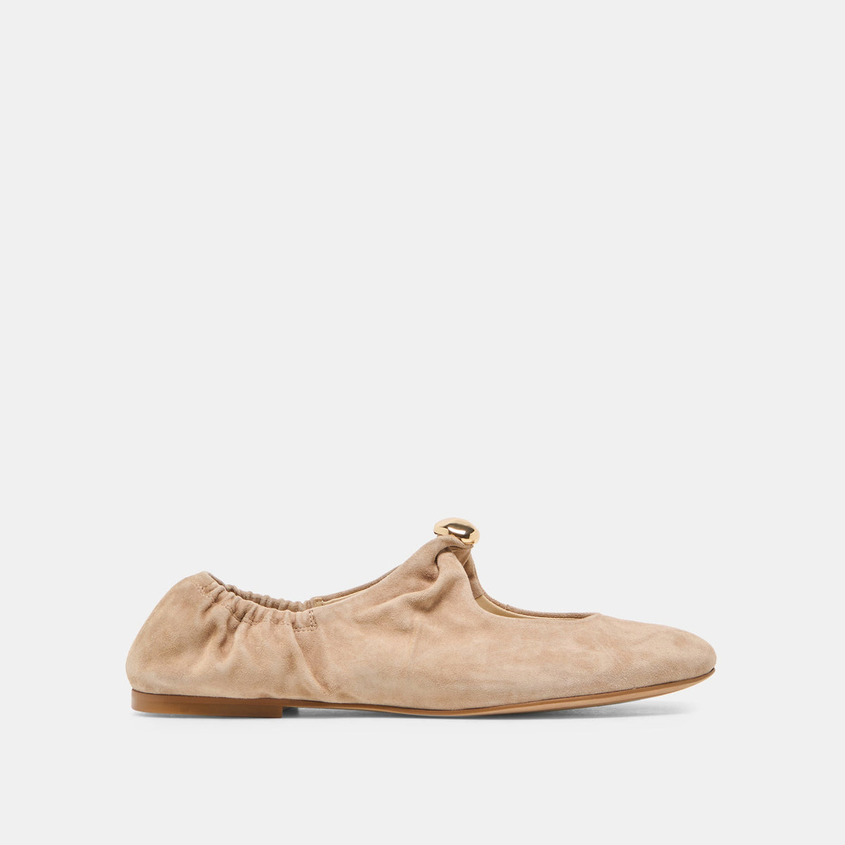 Cornel Camel Suede Flats | Dolce Vita Value