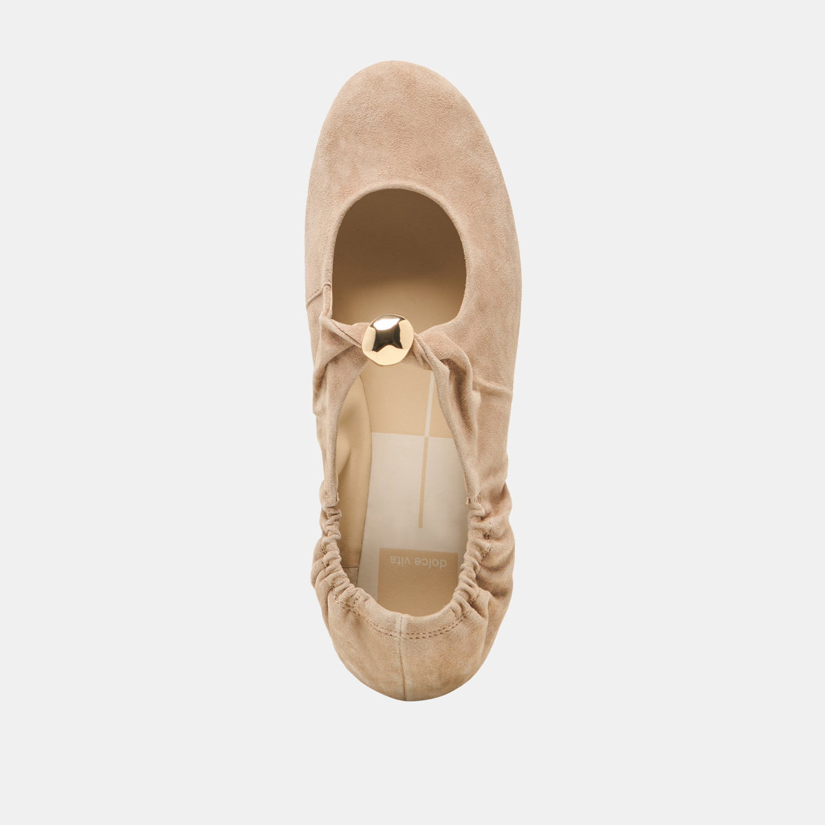 Cornel Camel Suede Flats | Dolce Vita Value