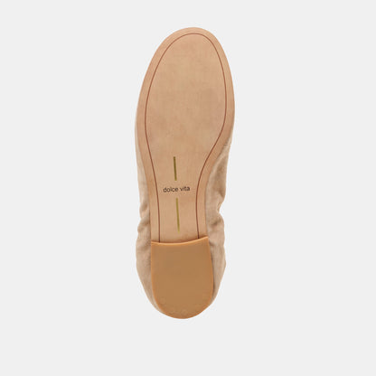 Cornel Camel Suede Flats | Dolce Vita Value