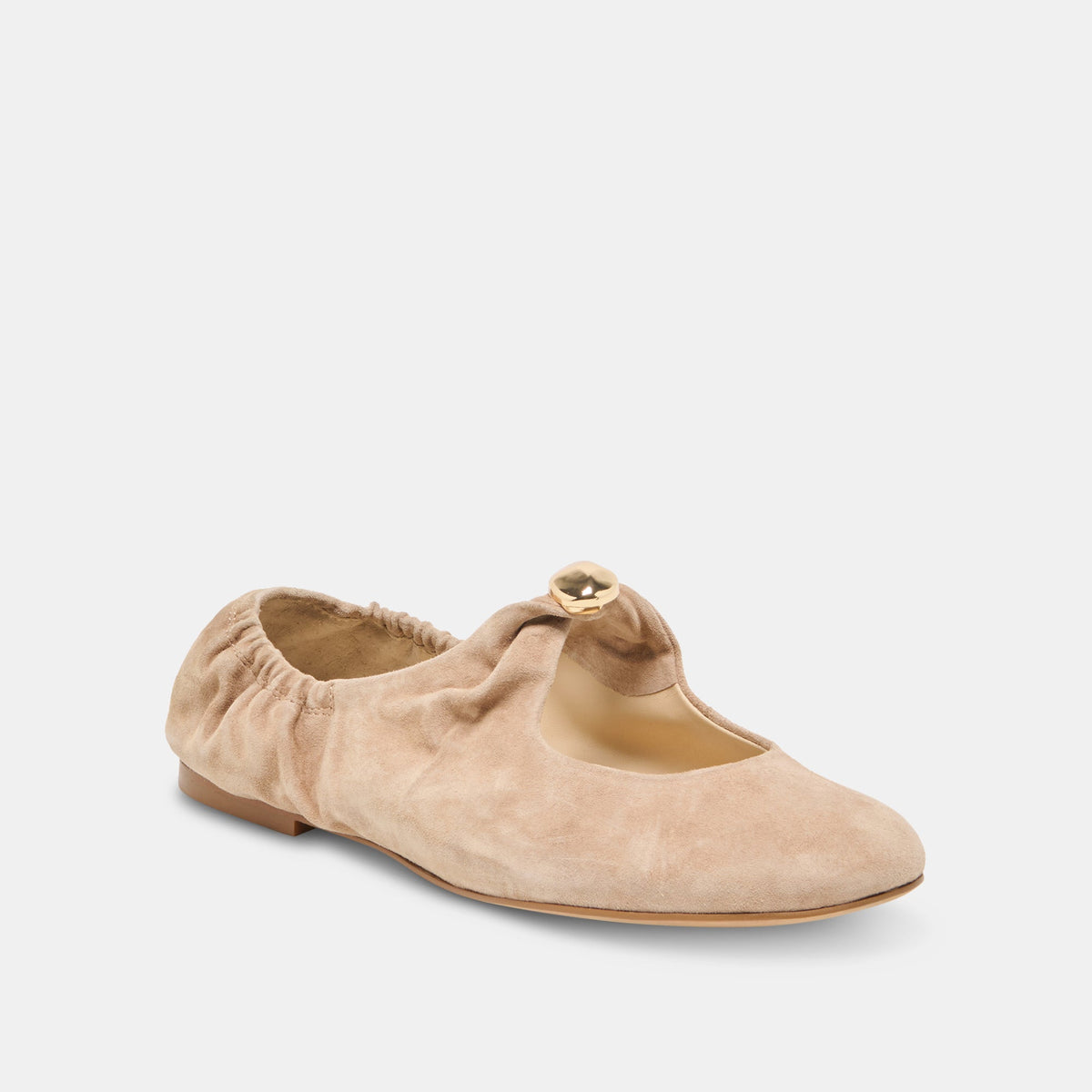 Cornel Camel Suede Flats | Dolce Vita Value