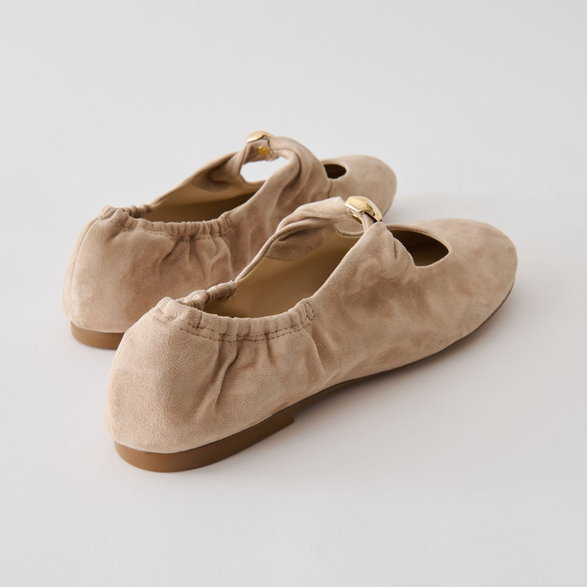Cornel Camel Suede Flats | Dolce Vita Value