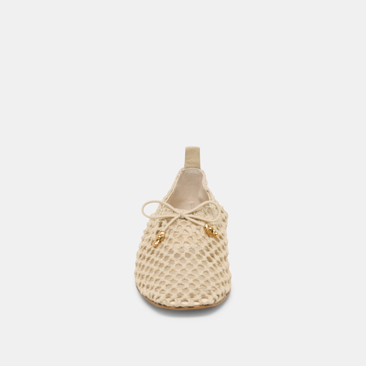 Kaylyn Oatmeal Crochet Flats | Dolce Vita Premium