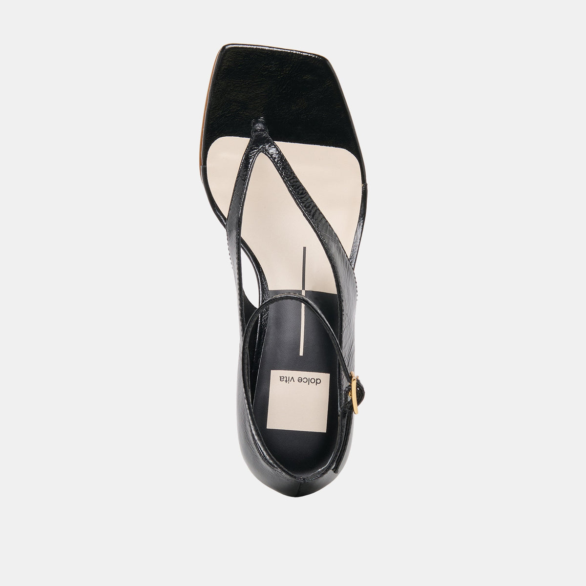 Quinny Black Leather Wedges | Dolce Vita Premium