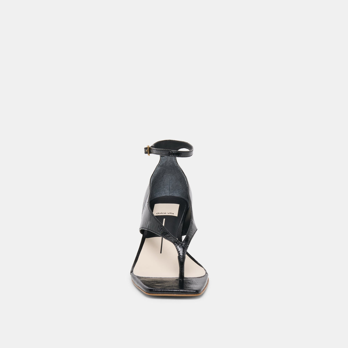 Quinny Black Leather Wedges | Dolce Vita Premium