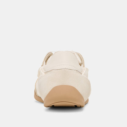 Dakoda Off White Satin Sneakers | Dolce Vita Essential