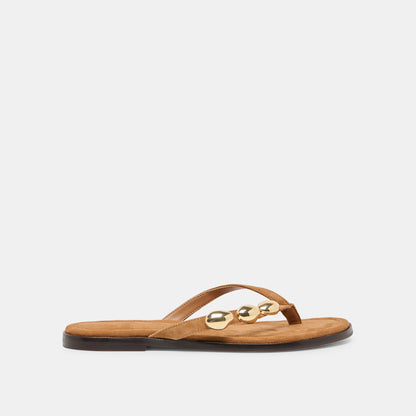 Juny Teak Suede Sandals | Dolce Vita Value