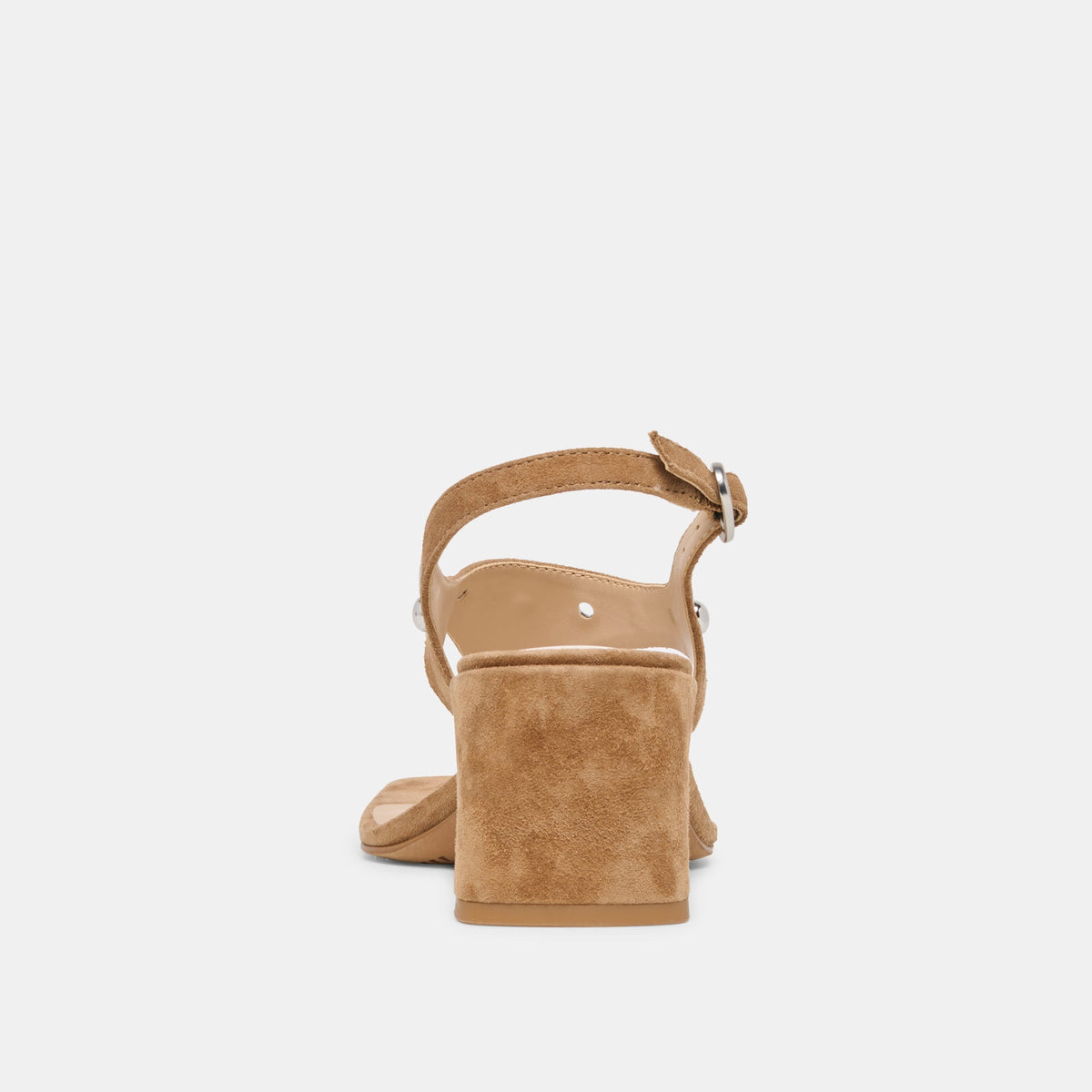 Yves Stud Lt Brown Suede Heels | Dolce Vita Classic