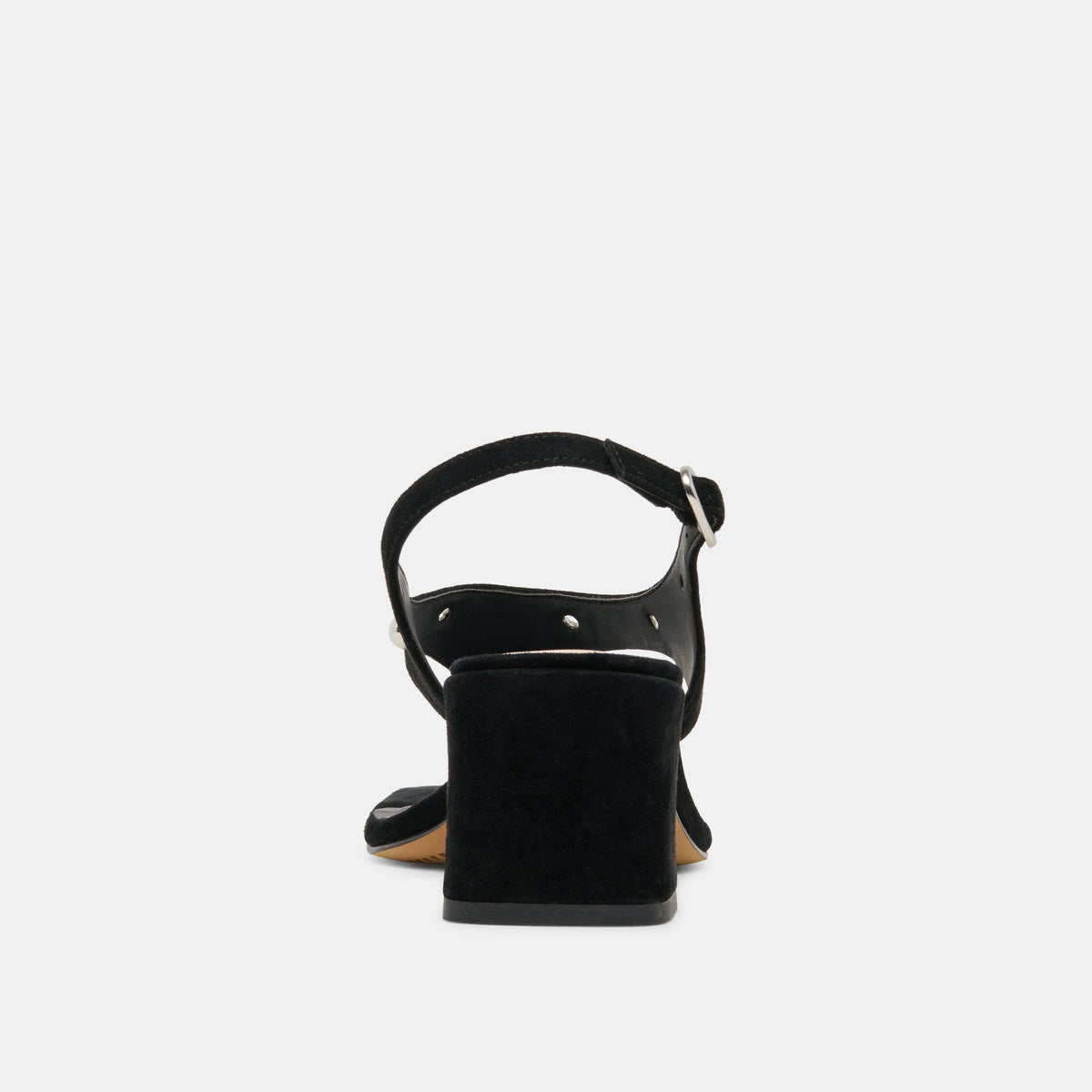 Yves Stud Onyx Suede Heels | Dolce Vita Discount