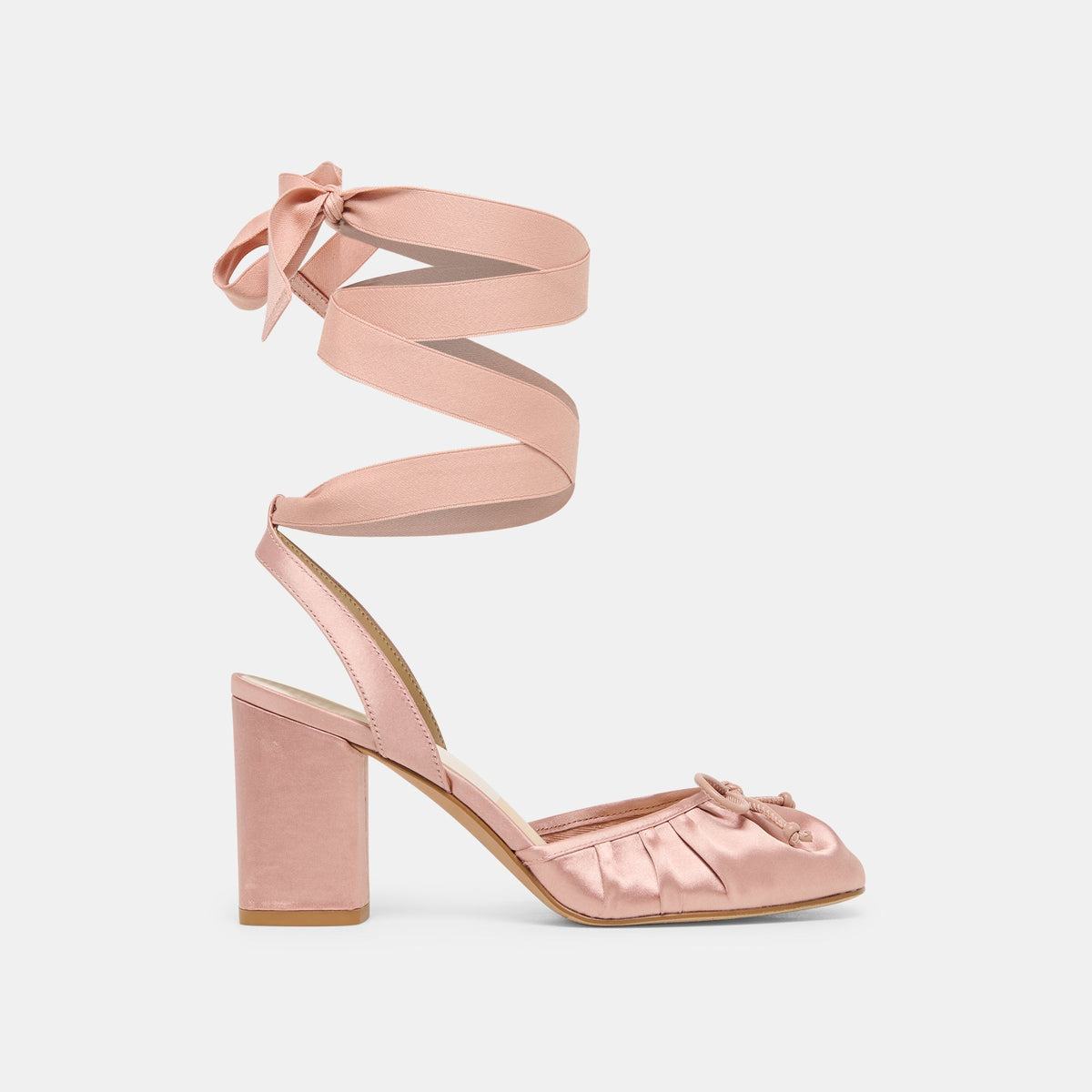 Tisha Lt Blush Satin Heels | Dolce Vita Recommended