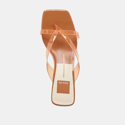 Brevel Vinyl Whiskey Jelly Heels | Dolce Vita Recommended