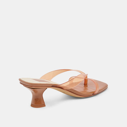Brevel Vinyl Whiskey Jelly Heels | Dolce Vita Recommended
