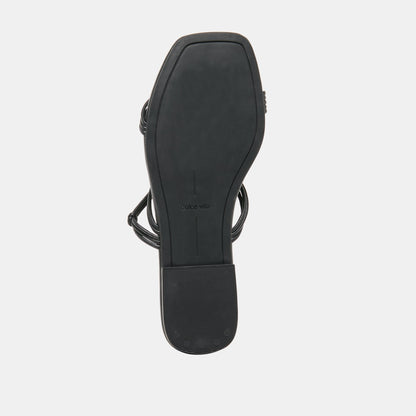 LYNDEE BEAD Black Stella Strappy Open-Toe Sandals | Dolce Vita Featured
