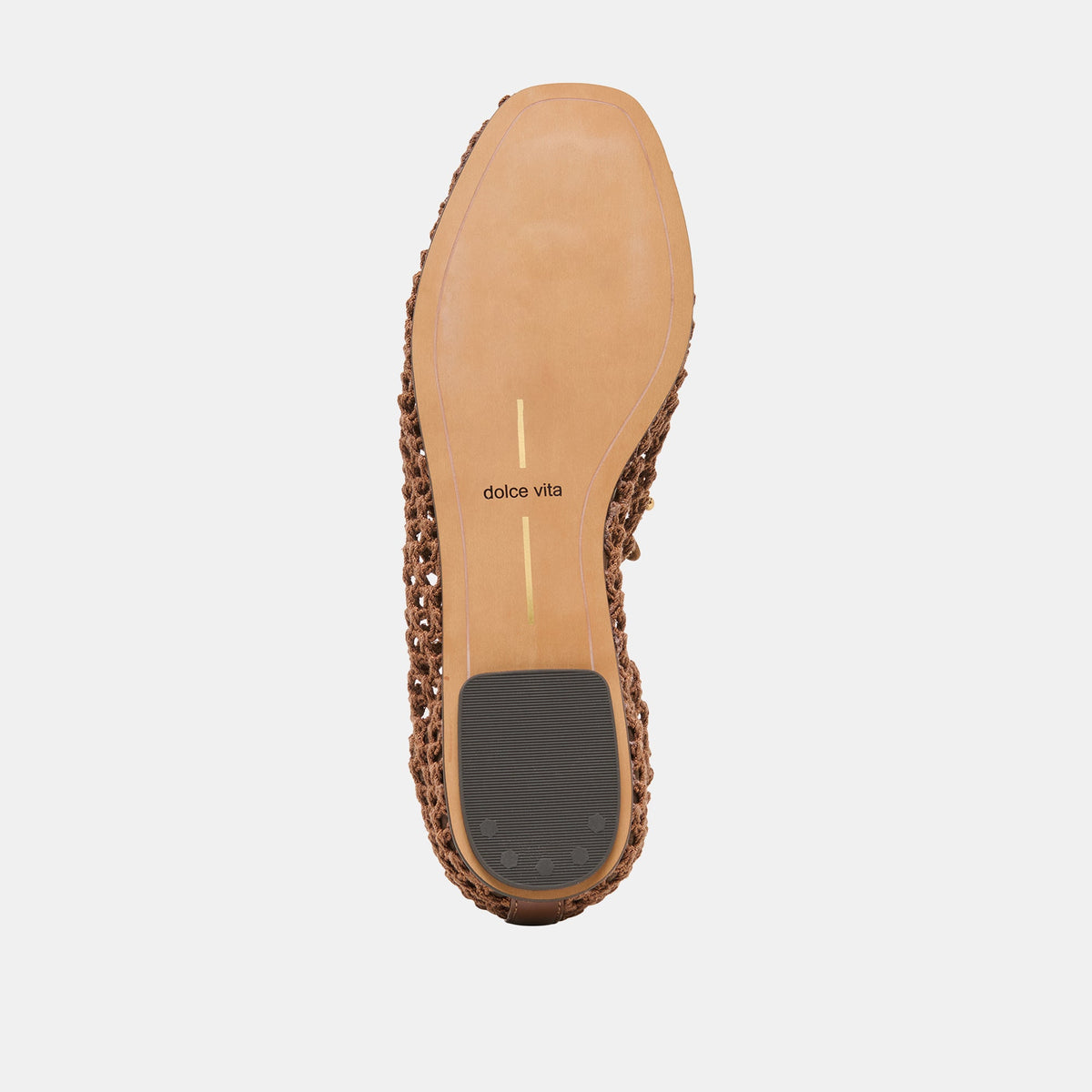 Kaylyn Dk Brown Crochet Flats | Dolce Vita Discount