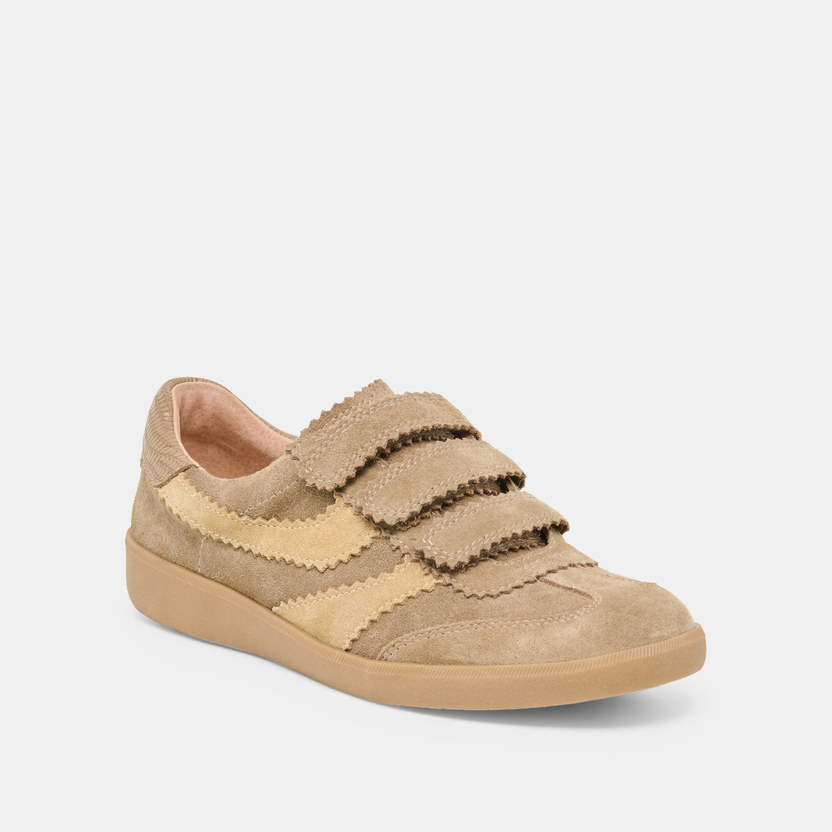 Merit Velcro Taupe Multi Leather Sneakers | Dolce Vita Best Price