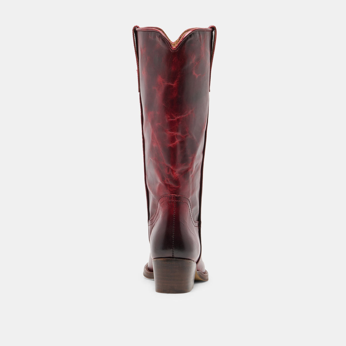 VIGLA Garnet Leather Pointed-Toe Western Boots | Dolce Vita Trending