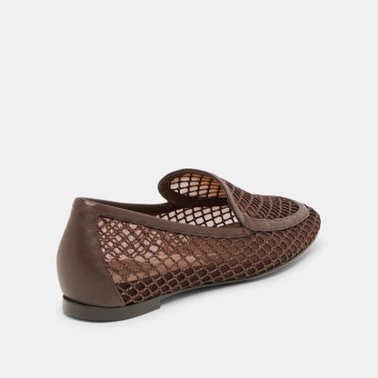 Kiala Chocolate Mesh Loafers | Dolce Vita Everyday