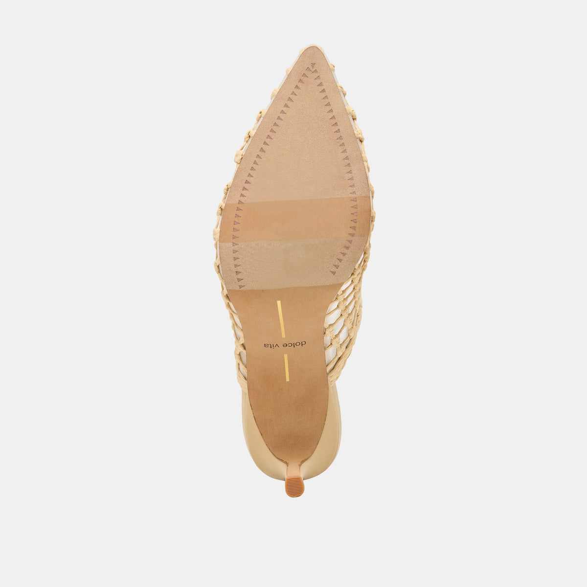 Yael Lt Natural Woven Raffia Heels | Dolce Vita Latest