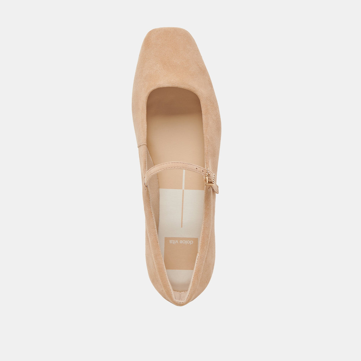 Reyes Bamboo Suede Ballet Flats | Dolce Vita New