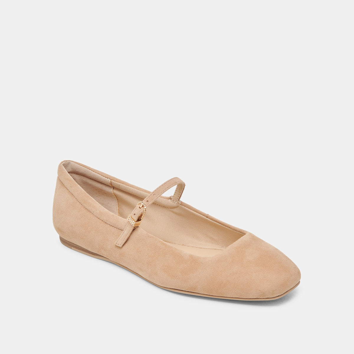 Reyes Bamboo Suede Ballet Flats | Dolce Vita New