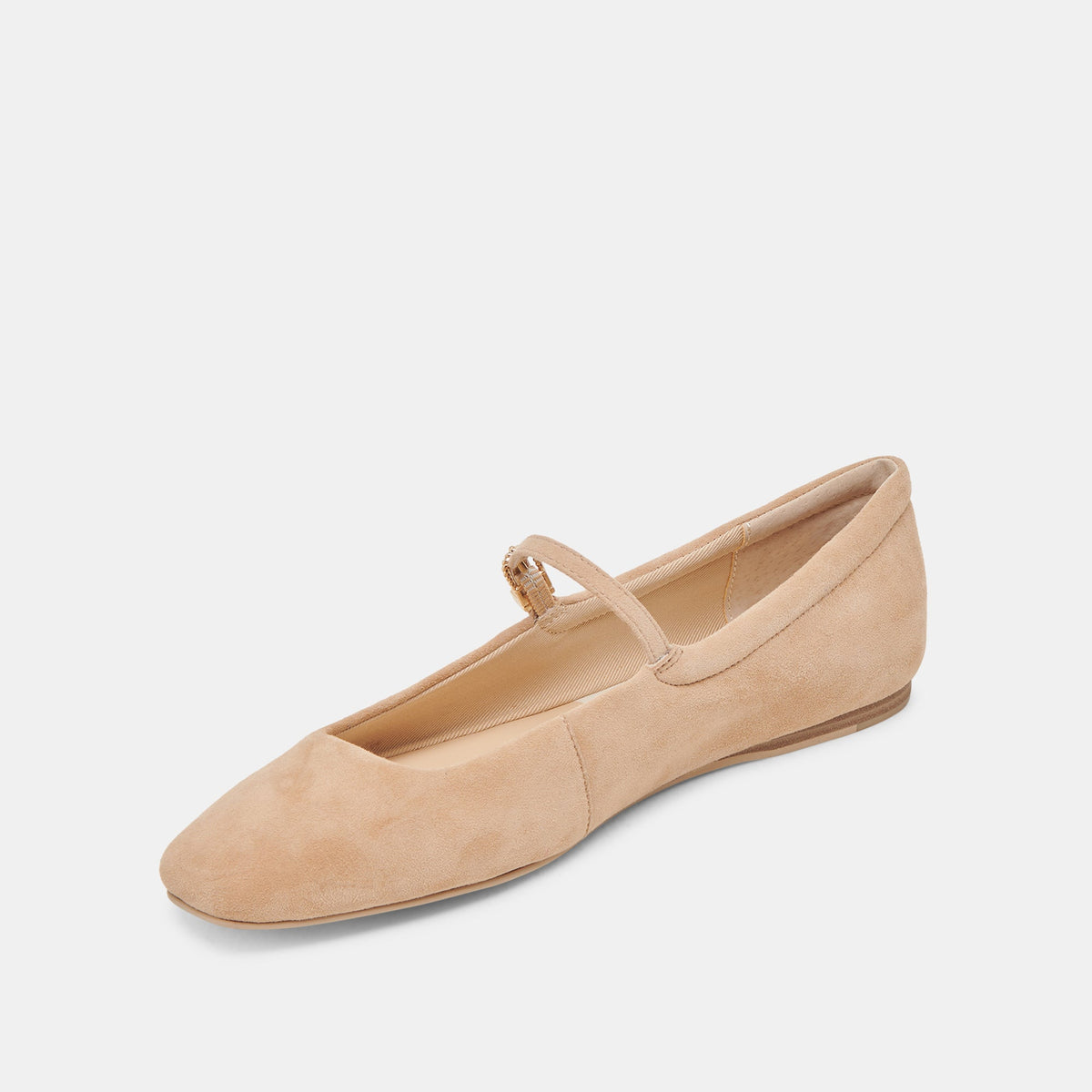 Reyes Bamboo Suede Ballet Flats | Dolce Vita New