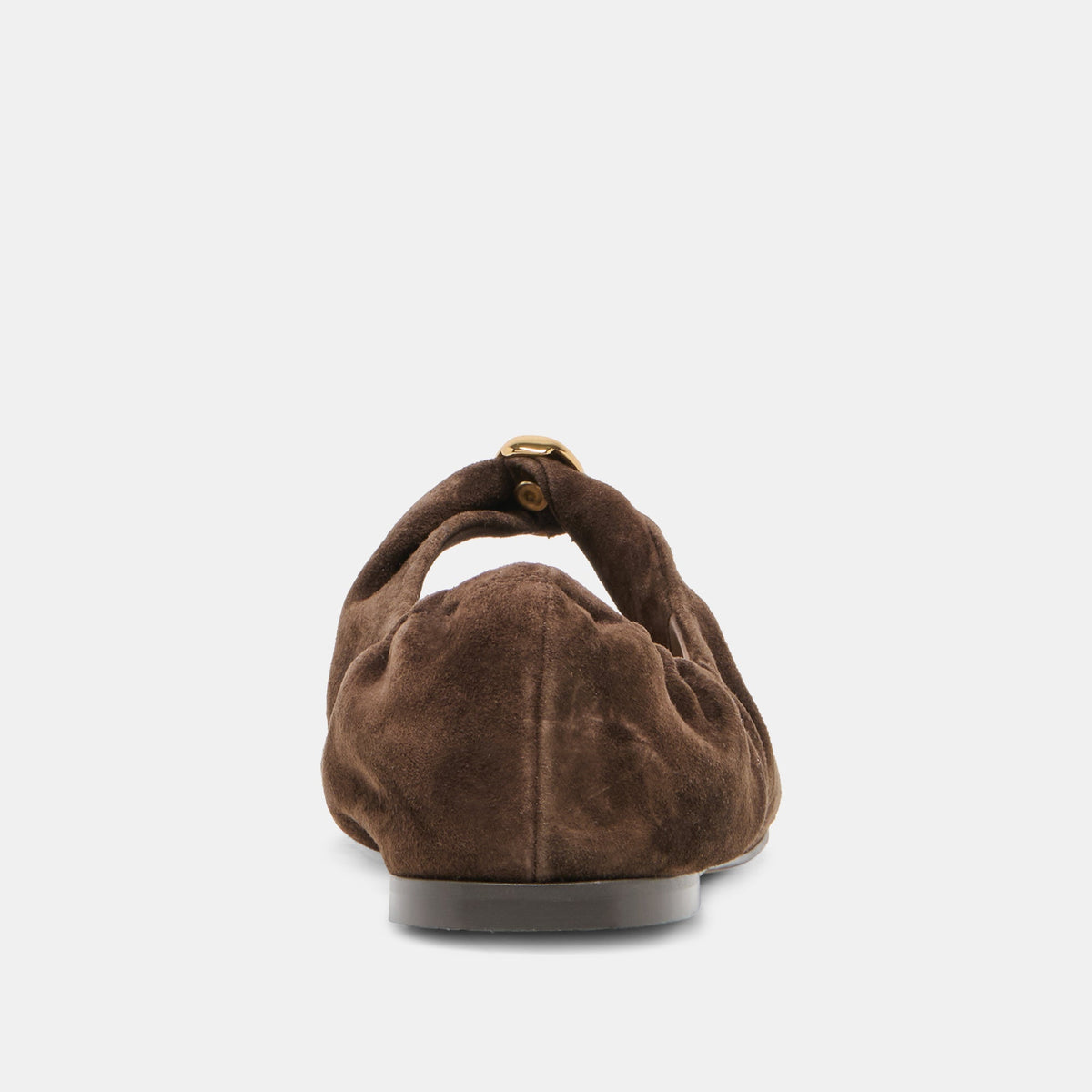 Cornel Dk Brown Suede Flats | Dolce Vita Best Seller