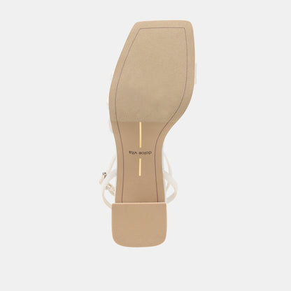 Ysabel True White Satin Heels | Dolce Vita Recommended