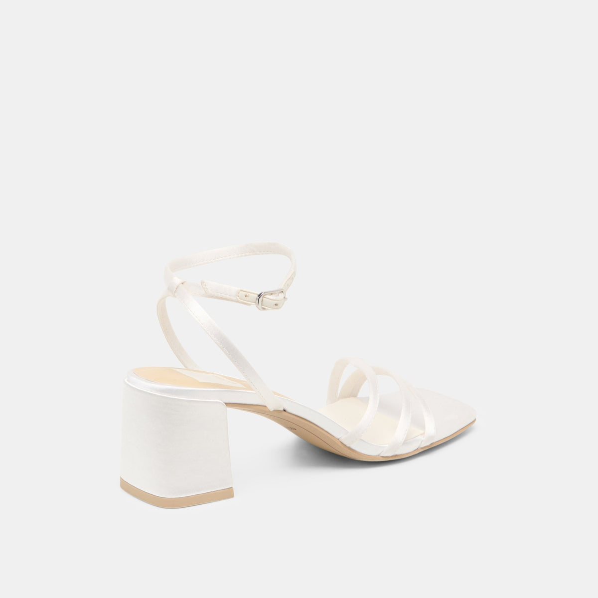 Ysabel True White Satin Heels | Dolce Vita Recommended