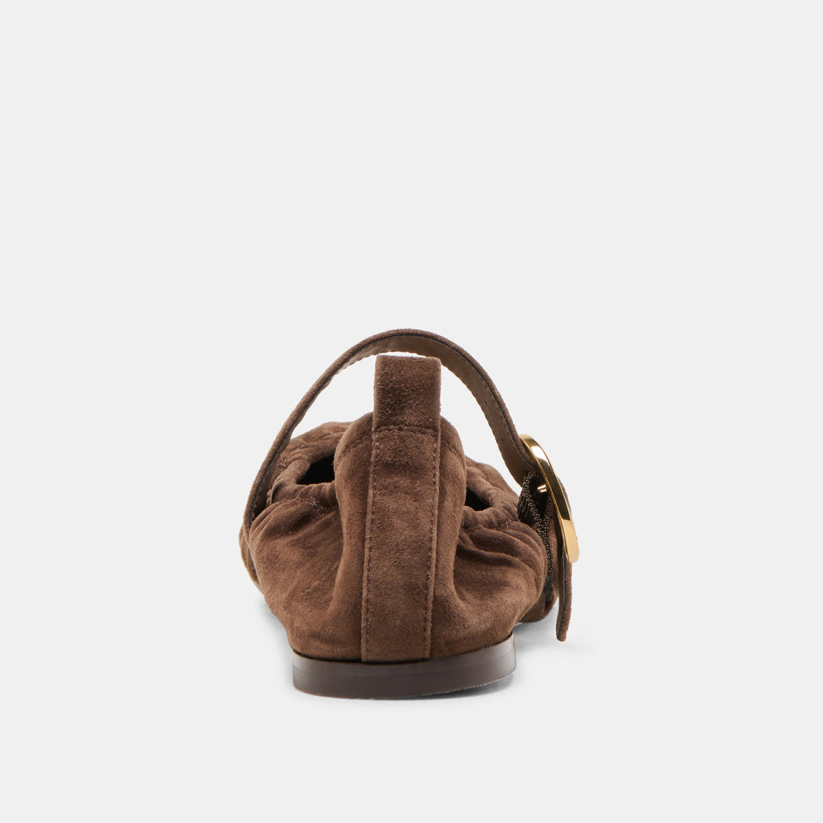 Caely Dk Brown Suede Ballet Flats | Dolce Vita Everyday