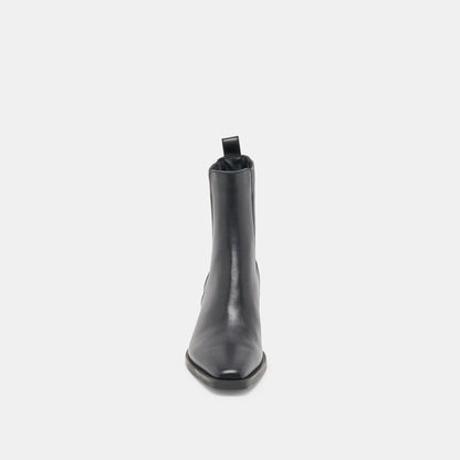 Faint H2O Waterproof Black Leather Booties | Dolce Vita Customer Favorite