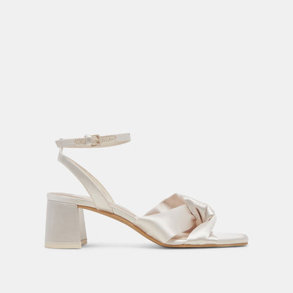 Brenna Ivory Satin Heels | Dolce Vita Popular