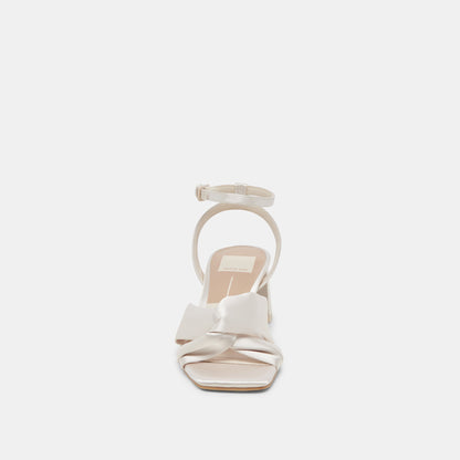 Brenna Ivory Satin Heels | Dolce Vita Popular