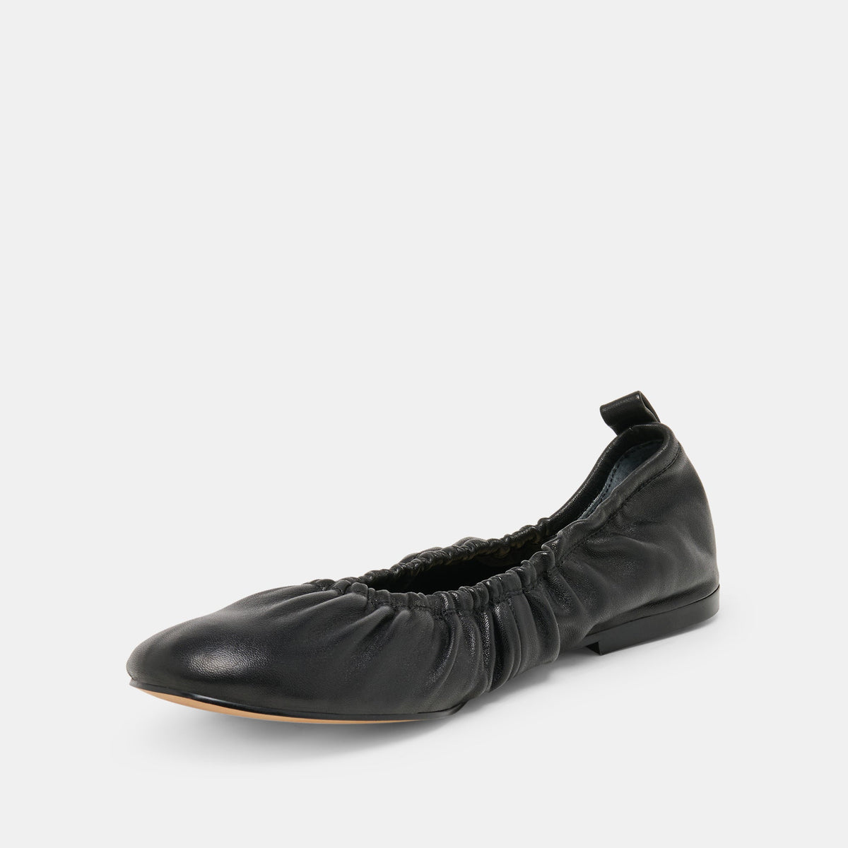 Conrad Black Leather Ballet Flats | Dolce Vita Top Pick