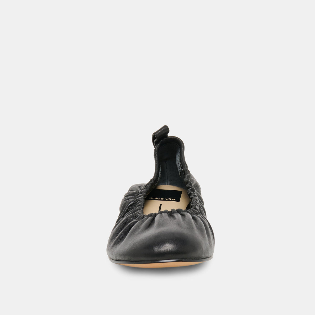 Conrad Black Leather Ballet Flats | Dolce Vita Top Pick