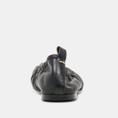 Conrad Black Leather Ballet Flats | Dolce Vita Top Pick