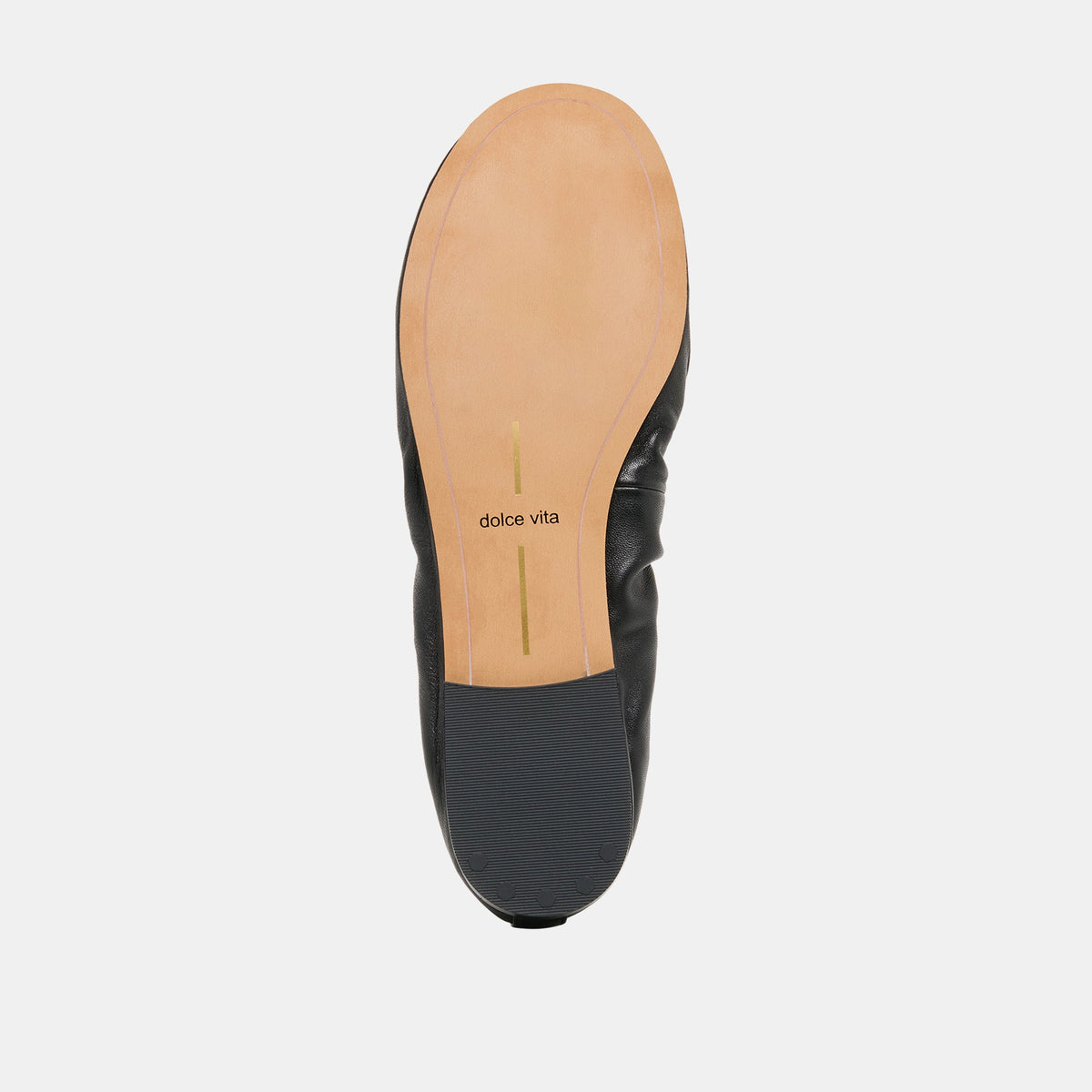 Conrad Black Leather Ballet Flats | Dolce Vita Top Pick