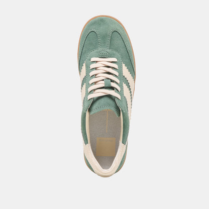 Merit Dk Green Suede Sneakers | Dolce Vita Great Value